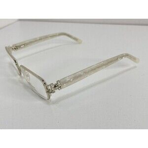 Runway Couture RCE-252 Eyeglasses Frames 53 [] 16-130MM Pearl and Gold tone trim